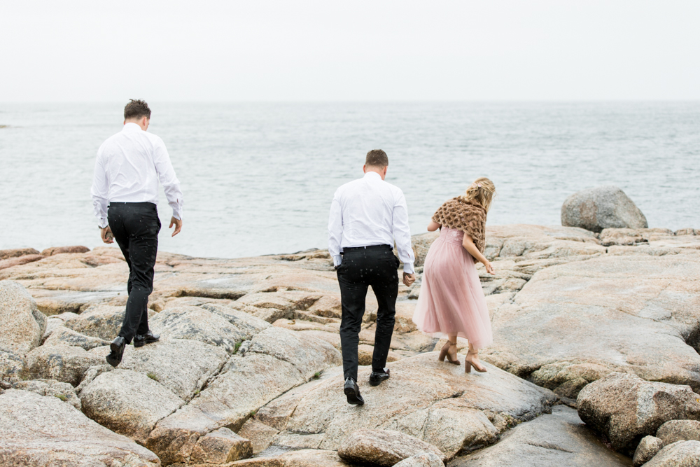 intimate oceanside elopement - nova scotia wedding photography