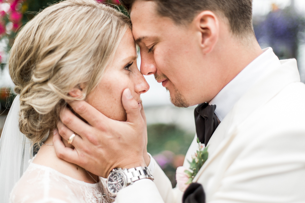 intimate oceanside elopement - newlyweds nova scotia weddings